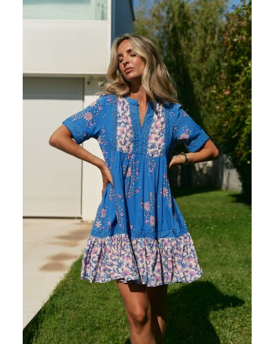 Vestido Corto Blue Dream