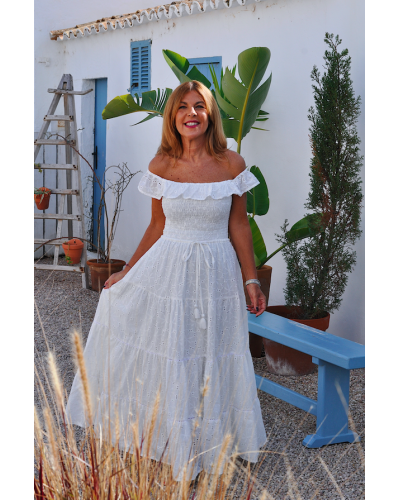 Vestido Afrodita White Angel