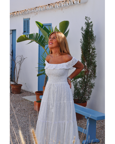 Vestido Afrodita White Angel