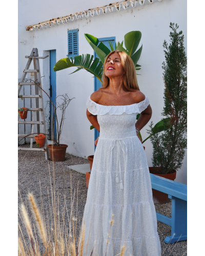 Aphrodite White Angel Dress