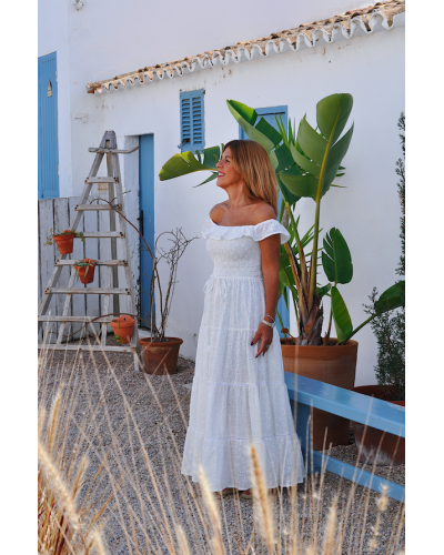 Vestido Afrodita White Angel