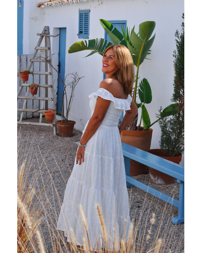 Vestido Afrodita White Angel