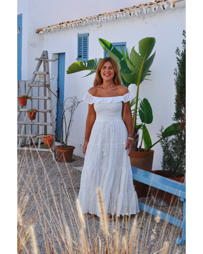 Vestido Afrodita White Angel