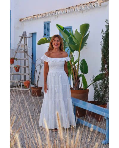 Vestido Afrodita White Angel