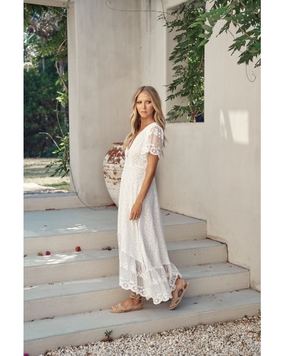 Vestido Angel White Lace