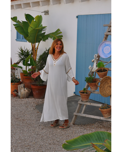 Vestido Shell White