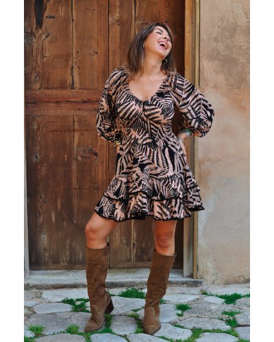 Vestido Zada Rustic Night