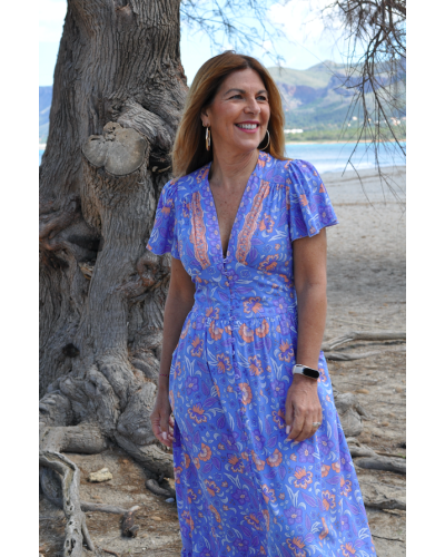 Vestido Talia Blue