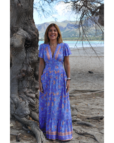 Vestido Talia Blue