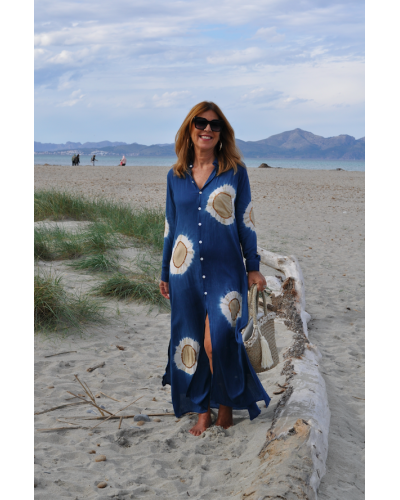 Kemeja Blue Dress