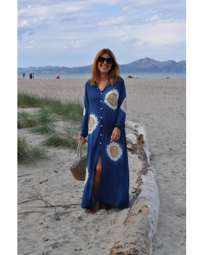 Kemeja Blue Dress