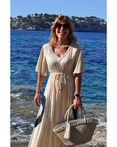 Vestido Sofia Beige