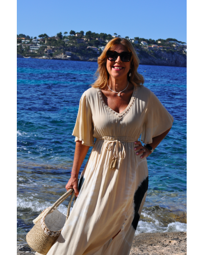 Vestido Sofia Beige