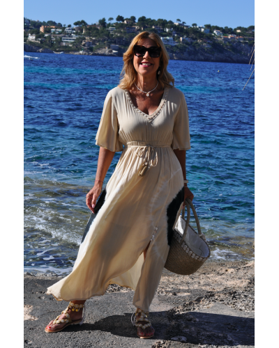 Vestido Sofia Beige