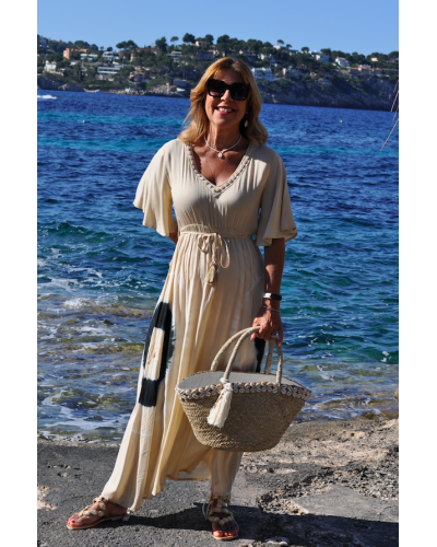 Vestido Sofia Beige