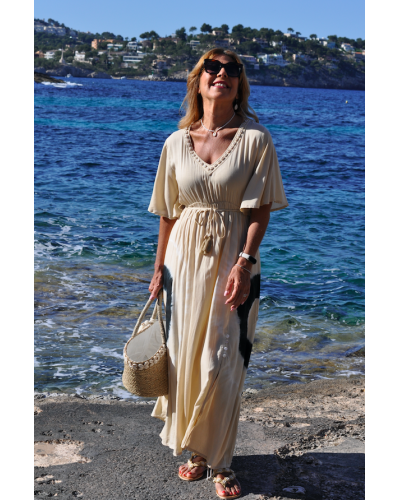 Vestido Sofia Beige