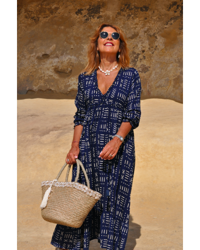 Vestido Daira Navy