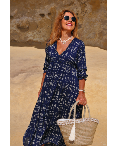 Vestido Daira Navy