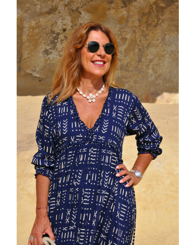 Vestido Daira Navy