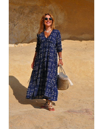 Daira Navy Dress