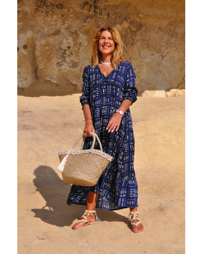 Daira Navy Dress