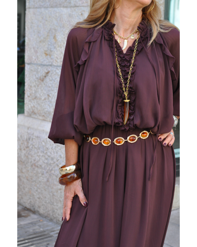 Abby Dress Choco