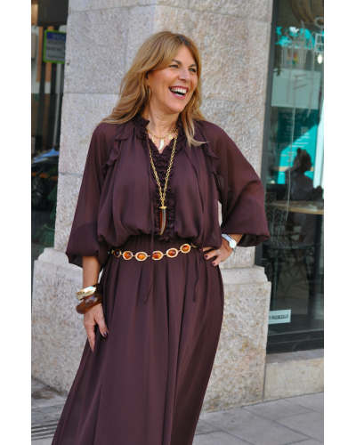 Abby Dress Choco