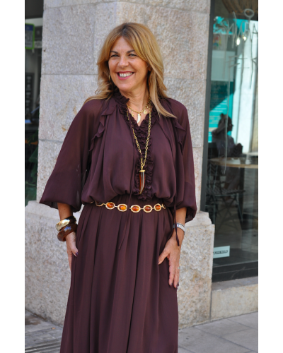 Abby Dress Choco