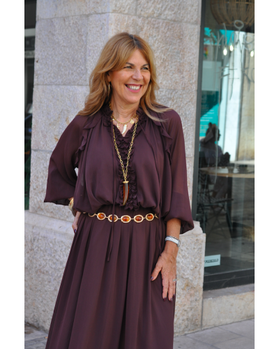 Abby Dress Choco