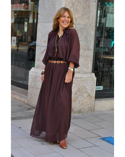 Abby Dress Choco
