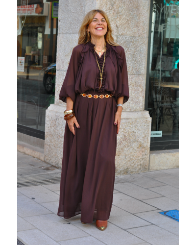 Abby Dress Choco