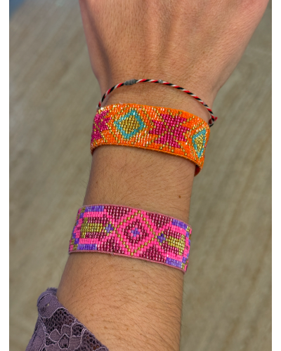 Pulsera Miyuki Naranja