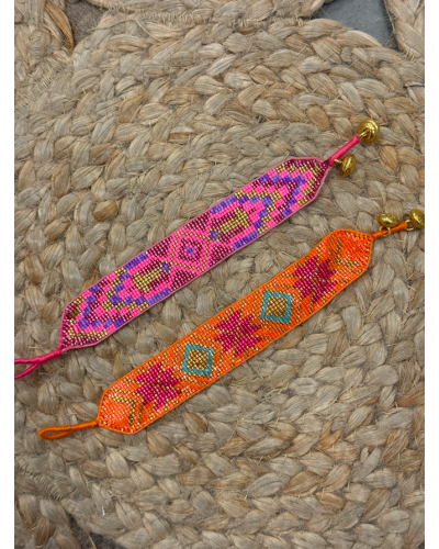 Pulsera Miyuki Naranja