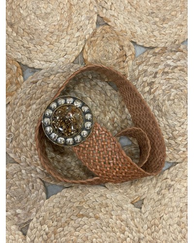 Cinturón Boho Camel