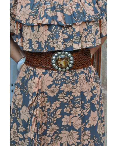 Cinturón Boho Camel