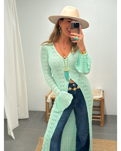 Kimono Saray Aqua