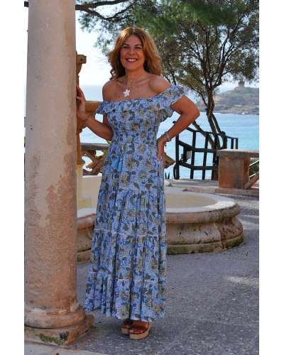 Vestido Afrodita Tropical