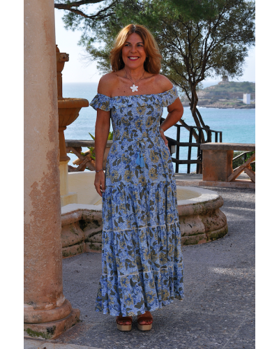 Vestido Afrodita Tropical