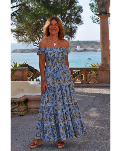 Vestido Afrodita Tropical