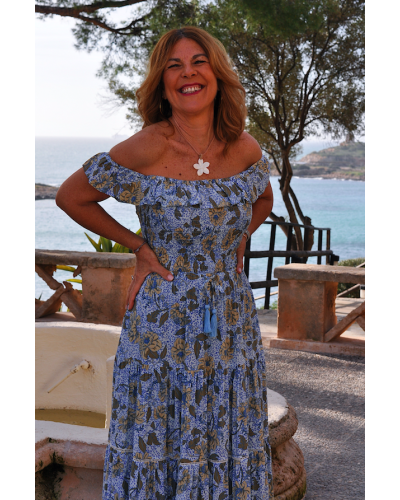 Vestido Afrodita Tropical