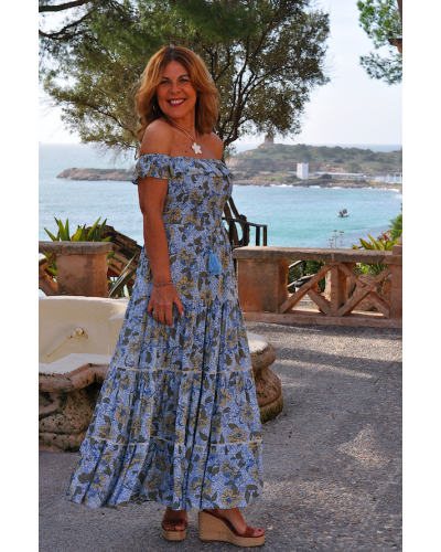 Vestido Afrodita Tropical