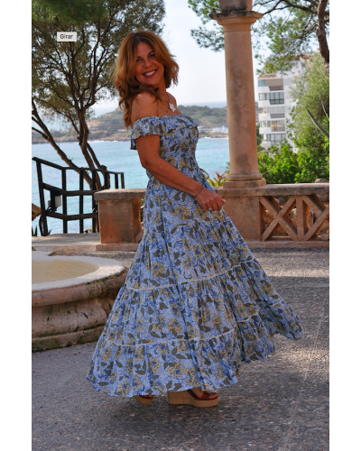 Vestido Afrodita Tropical
