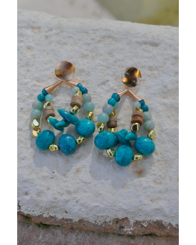 Pendientes Turquesas