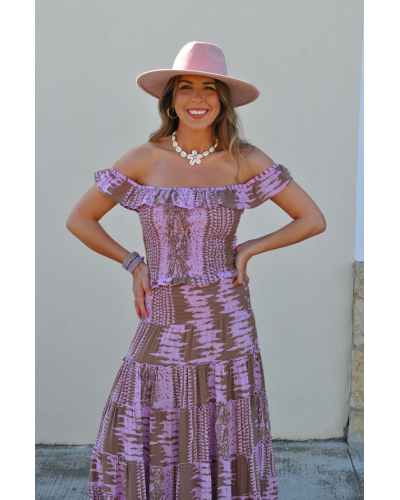 Top Afrodita Snake Pink