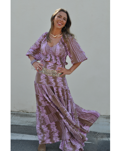 Top Maggie Snake Pink