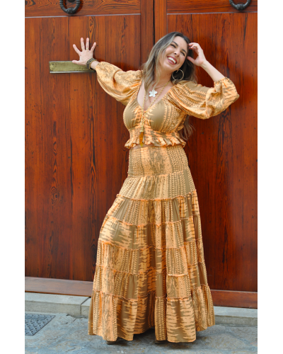 Top Maggie Largo Snake Brown