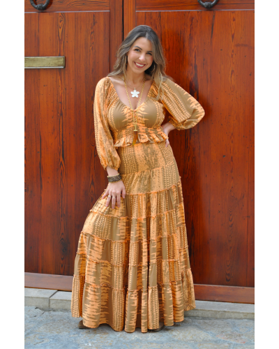 Top Maggie Largo Snake Brown