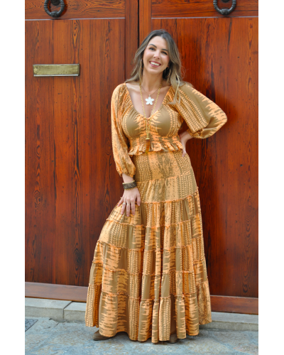 Top Maggie Largo Snake Brown