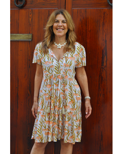 Vestido Ivana Corto Cream
