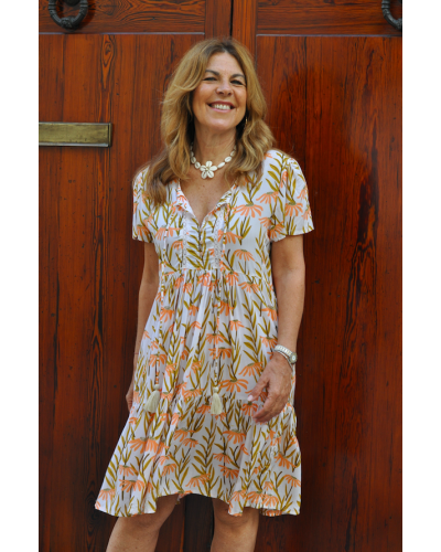 Vestido Ivana Corto Cream